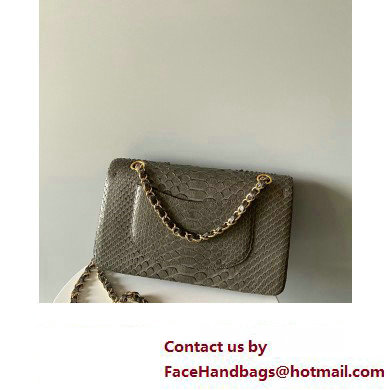 Chanel Python Medium Classic Handbag 1112 01 2023