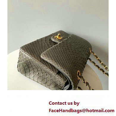 Chanel Python Medium Classic Handbag 1112 01 2023