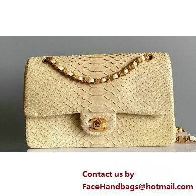 Chanel Python Medium Classic Handbag 1112 03 2023 - Click Image to Close