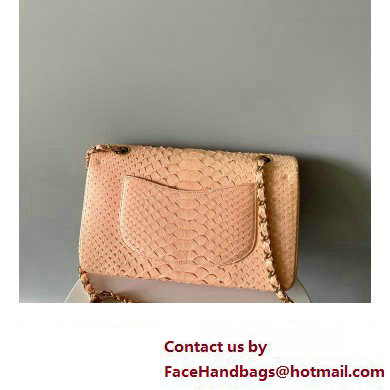 Chanel Python Medium Classic Handbag 1112 07 2023 - Click Image to Close