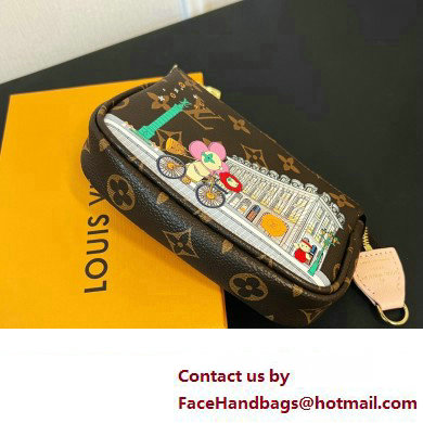 Cheap Sale Louis Vuitton Mini Pochette Accessoires Bag 08