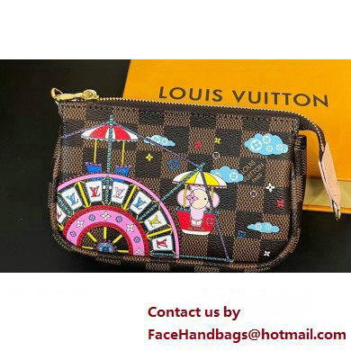 Cheap Sale Louis Vuitton Mini Pochette Accessoires Bag 10