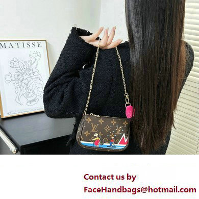 Cheap Sale Louis Vuitton Mini Pochette Accessoires Bag 11