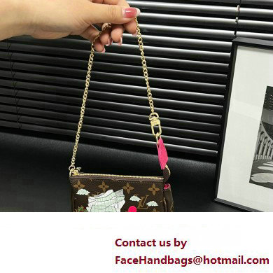 Cheap Sale Louis Vuitton Mini Pochette Accessoires Bag 14