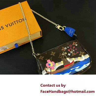 Cheap Sale Louis Vuitton Mini Pochette Accessoires Bag 24