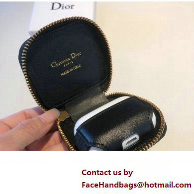 DIOR BLUE OBLIQUE EARBUD CASE 2023