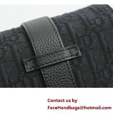 Dior Messenger Bag in Black Dior Oblique Jacquard