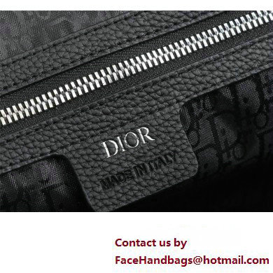 Dior Messenger Bag in Black Dior Oblique Jacquard