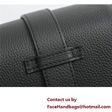 Dior Messenger Bag in Black Grained Calfskin