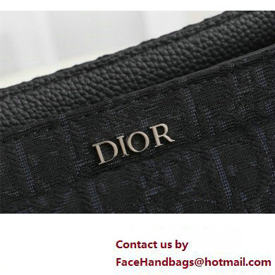 Dior Saddle Soft Mini Bag in Black Dior Oblique Jacquard