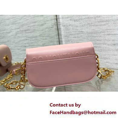 Dior Small 30 Montaigne Avenue Bag in Box Calfskin Pink 2024