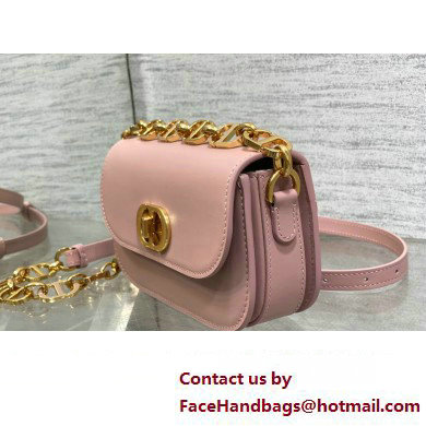 Dior Small 30 Montaigne Avenue Bag in Box Calfskin Pink 2024