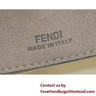 Fendi Baguette Phone Pouch Bag in Brown FF jacquard fabric 2024