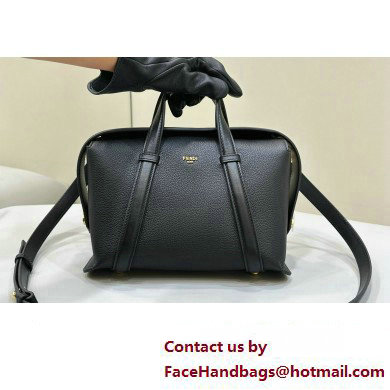 Fendi Boston 365 Bag in Black leather 2024