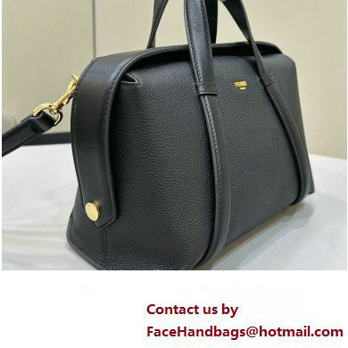 Fendi Boston 365 Bag in Black leather 2024