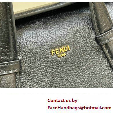 Fendi Boston 365 Bag in Black leather 2024