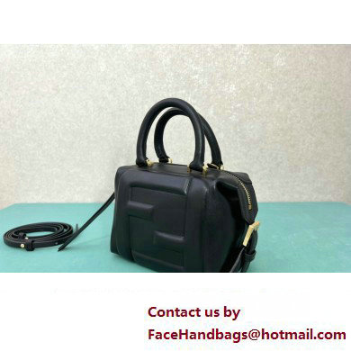 Fendi FF Cube Mini Bag in nappa-leather Black 2024