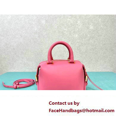 Fendi FF Cube Mini Bag in nappa-leather Pink 2024