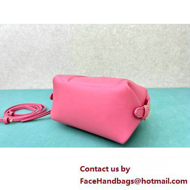 Fendi FF Cube Mini Bag in nappa-leather Pink 2024