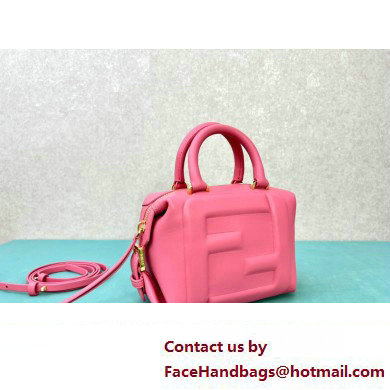 Fendi FF Cube Mini Bag in nappa-leather Pink 2024