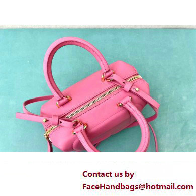 Fendi FF Cube Mini Bag in nappa-leather Pink 2024