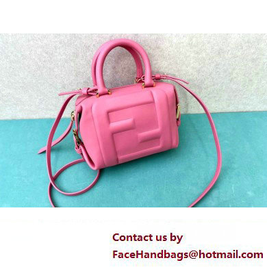 Fendi FF Cube Mini Bag in nappa-leather Pink 2024