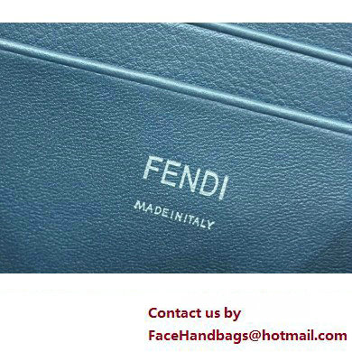 Fendi Mini Baguette bag Dark and mid blue sequin bag