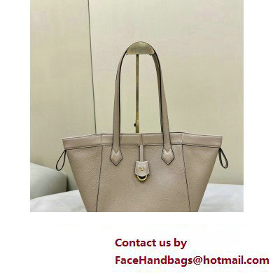 Fendi Origami Medium bag Dove gray leather that can be transformed 2024