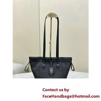 Fendi Origami Mini bag Black leather that can be transformed 2024 - Click Image to Close