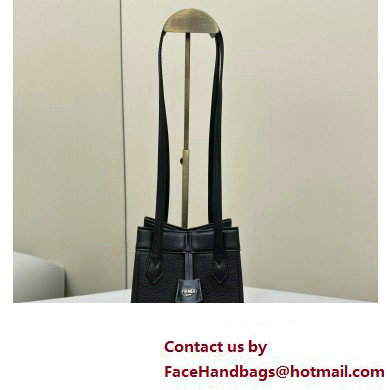 Fendi Origami Mini bag Black leather that can be transformed 2024