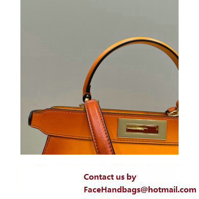 Fendi Peekaboo ISEEU Medium Bag Graduated Orange