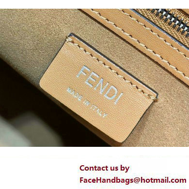 Fendi Peekaboo X-Tote bag Brown leather with FF motif