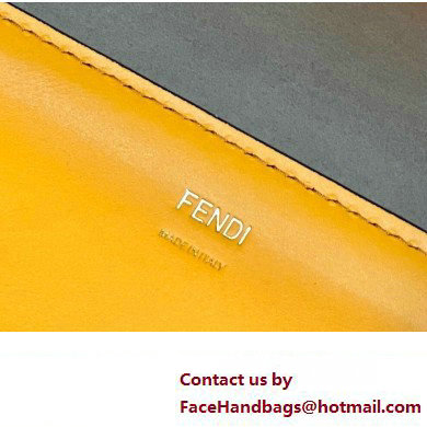 Fendi Sunshine Large Shopper Tote Bag Graduated Orange