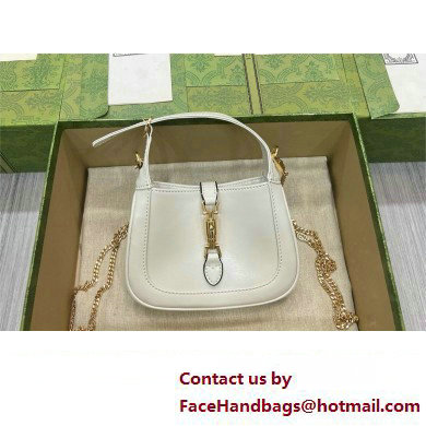 GUCCI Jackie 1961 super mini bag 760249 WHITE 2024 - Click Image to Close