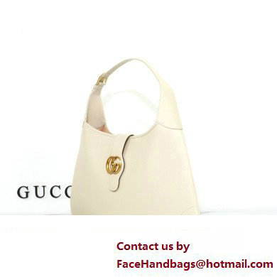 Gucci Aphrodite large shoulder bag 726322 leather White 2024