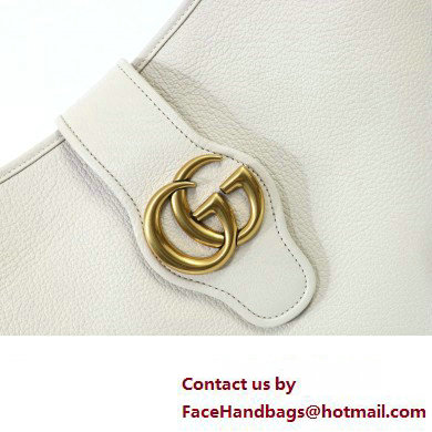 Gucci Aphrodite large shoulder bag 726322 leather White 2024