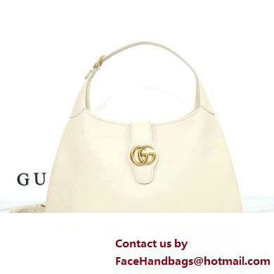 Gucci Aphrodite large shoulder bag 726322 leather White 2024