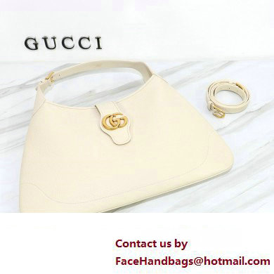 Gucci Aphrodite large shoulder bag 726322 leather White 2024