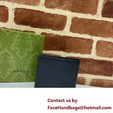 Gucci Bi-fold wallet with Gucci logo 771148 in Black leather