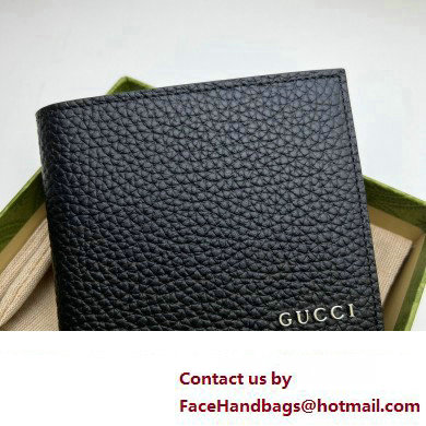 Gucci Bi-fold wallet with Gucci logo 771153 in Black leather