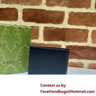 Gucci Bi-fold wallet with Horsebit 700462 in Black leather