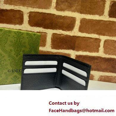 Gucci Bi-fold wallet with Horsebit 700462 in Black leather