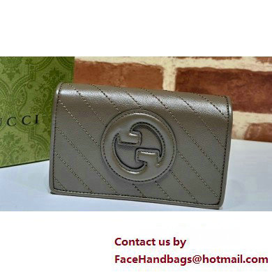 Gucci Blondie wallet 760336 Brown - Click Image to Close