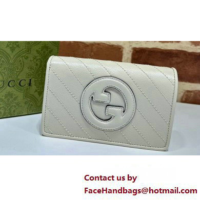 Gucci Blondie wallet 760336 White - Click Image to Close