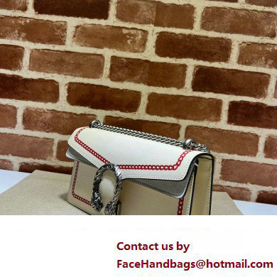 Gucci Dionysus Small Shoulder Bag 499623 Leather White