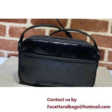 Gucci GG Crystal mini shoulder bag 760342 Black - Click Image to Close