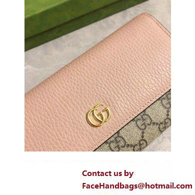 Gucci GG Marmont chain wallet 546585 Pink