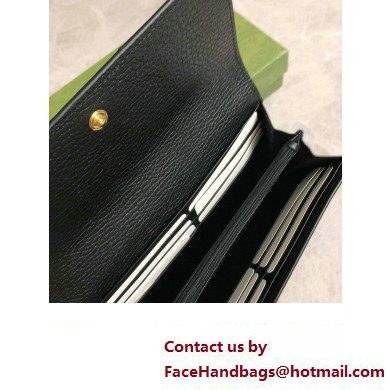 Gucci GG Marmont continental wallet 456116 Black