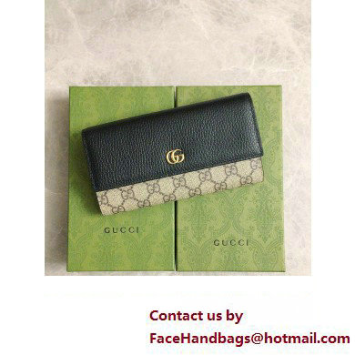 Gucci GG Marmont continental wallet 456116 Black