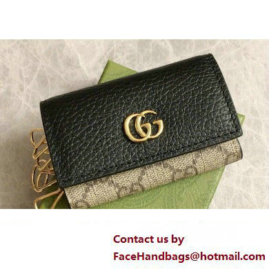 Gucci GG Marmont key case wallet 456118 Black